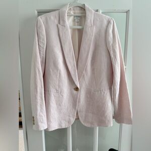 J crew linen blazer